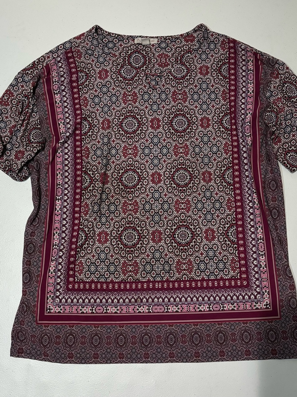 Short-Sleeve Blouse